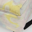 FENDI Zucca Canvas Shoulder Bag Nylon White Silver Auth am10182V-15