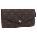 LOUIS VUITTON Monogram Portefeuille Sarah Long Wallet M60531 LV Auth am10184V-1