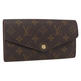 LOUIS VUITTON Monogram Portefeuille Sarah Long Wallet M60531 LV Auth am10184V