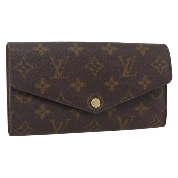 LOUIS VUITTON Monogram Portefeuille Sarah Long Wallet M60531 LV Auth am10184V