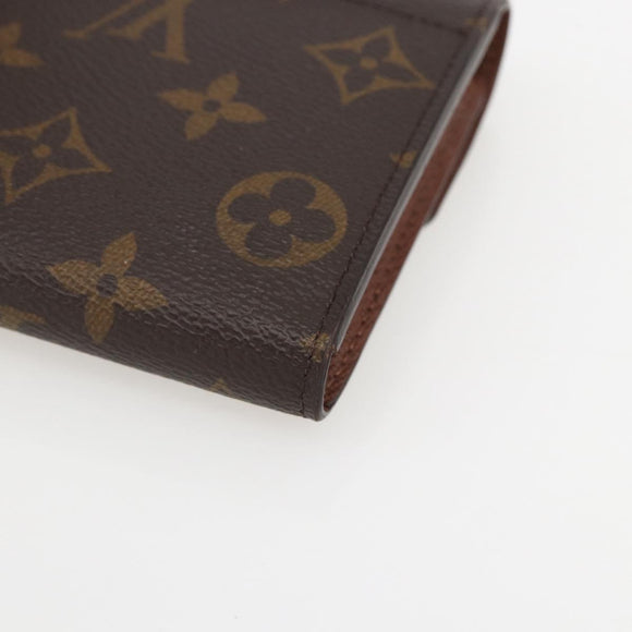 LOUIS VUITTON Monogram Portefeuille Sarah Long Wallet M60531 LV Auth am10184V