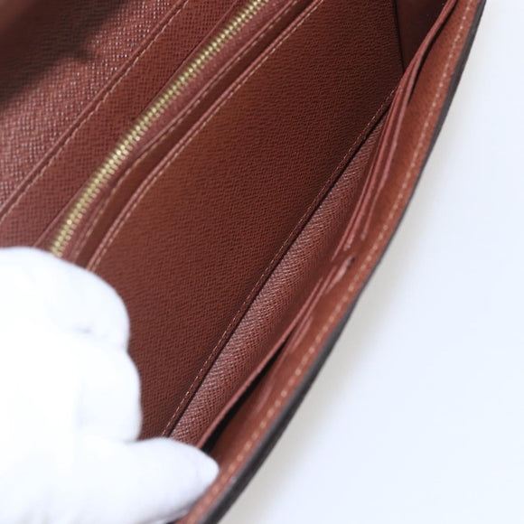 LOUIS VUITTON Monogram Portefeuille Sarah Long Wallet M60531 LV Auth am10184V