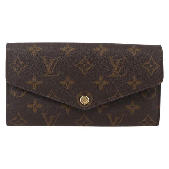 LOUIS VUITTON Monogram Portefeuille Sarah Long Wallet M60531 LV Auth am10184V
