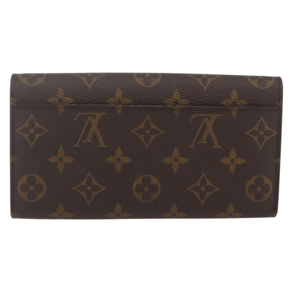 LOUIS VUITTON Monogram Portefeuille Sarah Long Wallet M60531 LV Auth am10184V