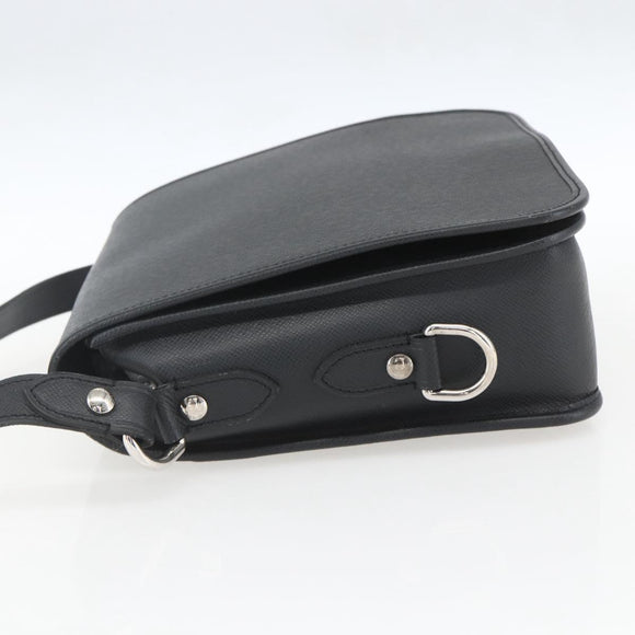 LOUIS VUITTON Taiga Andrei Shoulder Bag Ardoise M32482 LV Auth am10185V