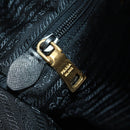 PRADA Tote Bag Nylon Leather 2way Multicolor Gold Auth am10186V-26