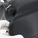 GUCCI Bamboo Fringe Backpack Leather Black Gold 370833 Auth am10189V-18