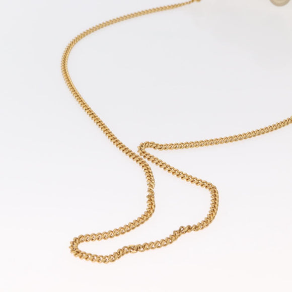 Chloe Chain Micro bucket Shoulder Bag Leather Ivory Gold Auth am10194V