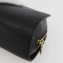 LOUIS VUITTON Epi Dauphine PM Pouch Black M48442 LV Auth am10195-15