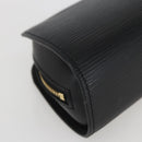 LOUIS VUITTON Epi Dauphine PM Pouch Black M48442 LV Auth am10195-16