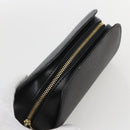 LOUIS VUITTON Epi Dauphine PM Pouch Black M48442 LV Auth am10195-5