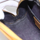 LOUIS VUITTON Epi Dauphine PM Pouch Yellow M48449 LV Auth am10196-18