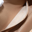 Christian Dior Trotter Canvas Clutch Bag PVC Green Gold Auth am10201V-17