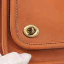 Coach Body Bag Leather Brown Auth am10204-15