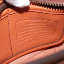Coach Body Bag Leather Brown Auth am10204-20