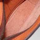 Coach Body Bag Leather Brown Auth am10204-21