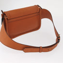 Coach Body Bag Leather Brown Auth am10204-7
