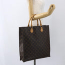 LOUIS VUITTON Monogram Sac Plat Hand Bag M51140 LV Auth am10207-19