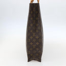 LOUIS VUITTON Monogram Sac Plat Hand Bag M51140 LV Auth am10207-3