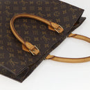 LOUIS VUITTON Monogram Sac Plat Hand Bag M51140 LV Auth am10207-6