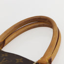 LOUIS VUITTON Monogram Sac Plat Hand Bag M51140 LV Auth am10207-8