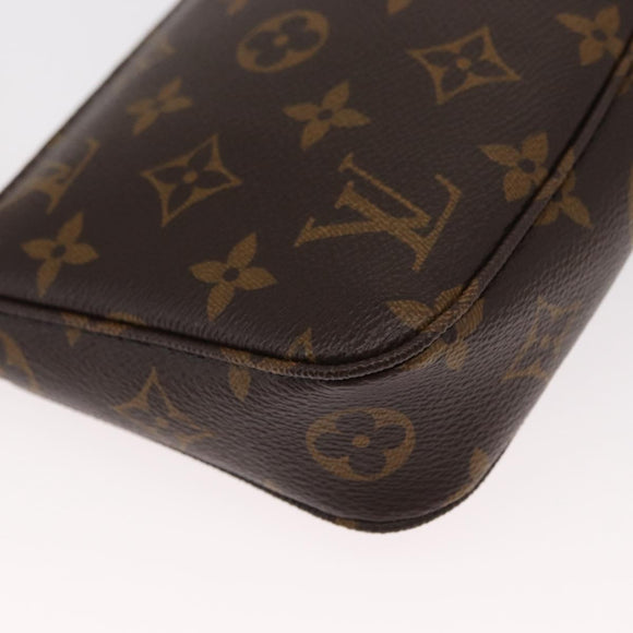 LOUIS VUITTON Monogram Pochette Accessoires Pouch M51980 LV Auth am10209V