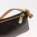 LOUIS VUITTON Monogram Pochette Accessoires Pouch M51980 LV Auth am10209V-16