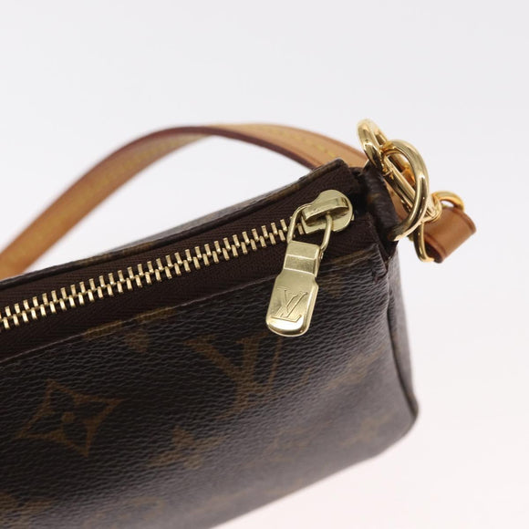LOUIS VUITTON Monogram Pochette Accessoires Pouch M51980 LV Auth am10209V