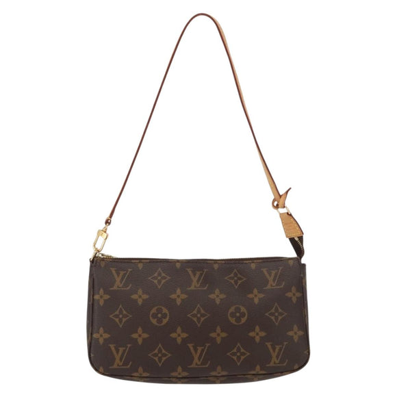 LOUIS VUITTON Monogram Pochette Accessoires Pouch M51980 LV Auth am10209V