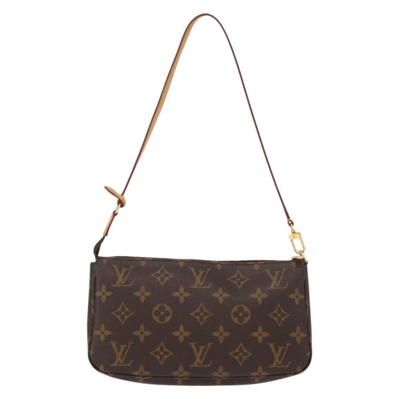 LOUIS VUITTON Monogram Pochette Accessoires Pouch M51980 LV Auth am10209V