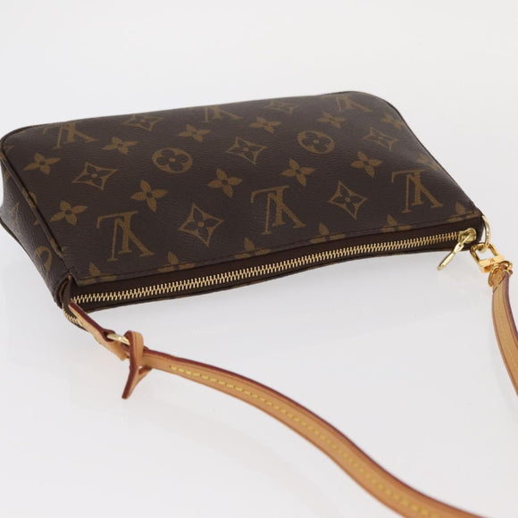 LOUIS VUITTON Monogram Pochette Accessoires Pouch M51980 LV Auth am10209V
