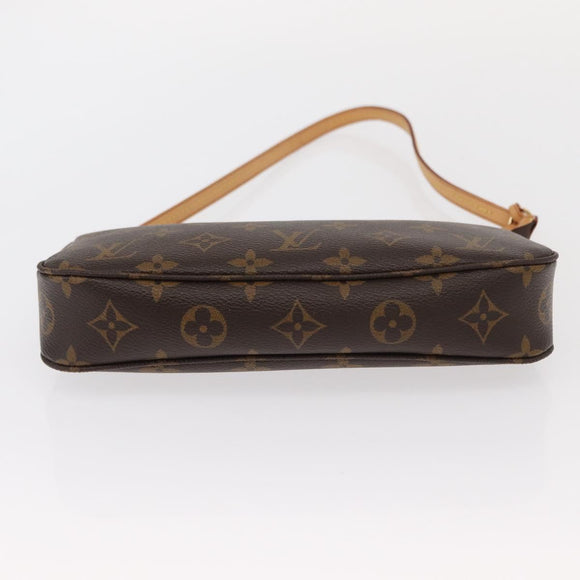 LOUIS VUITTON Monogram Pochette Accessoires Pouch M51980 LV Auth am10209V