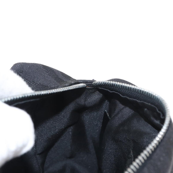 FENDI Hand Bag Black Silver Auth am10210V
