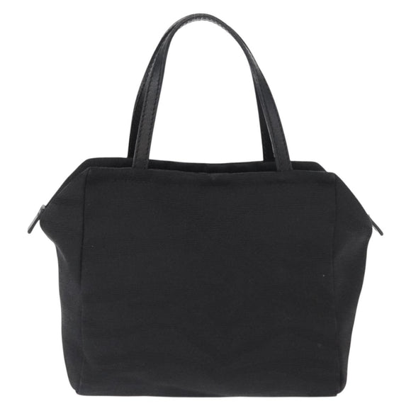 FENDI Hand Bag Black Silver Auth am10210V