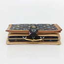 LOUIS VUITTON Multicolor Portefeuille Viennois Wallet Black M92988 Auth am10211-6
