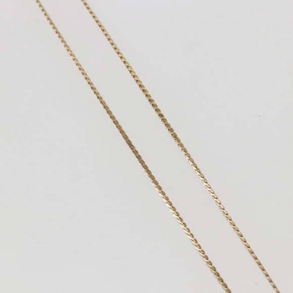 Christian Dior Necklace metal Gold Tone Auth am10215