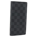 LOUIS VUITTON Damier Graphite Portefeuille Braza Wallet N62665 Auth am10217V-1