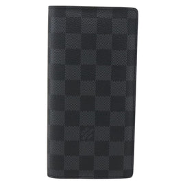 LOUIS VUITTON Damier Graphite Portefeuille Braza Wallet N62665 Auth am10217V - 0