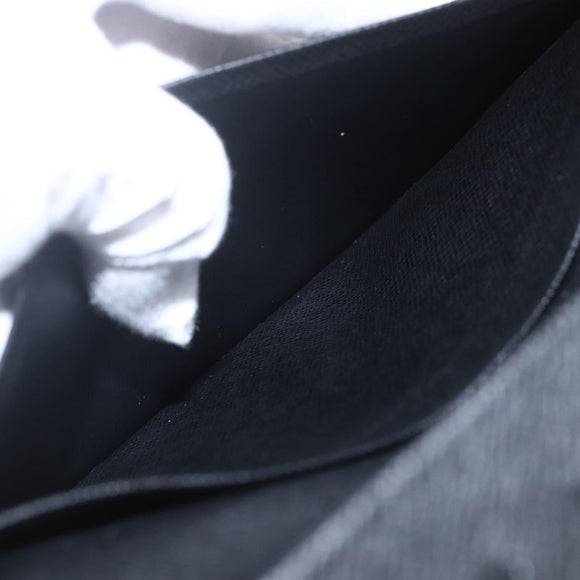 LOUIS VUITTON Damier Graphite Portefeuille Braza Wallet N62665 Auth am10217V