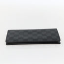 LOUIS VUITTON Damier Graphite Portefeuille Braza Wallet N62665 Auth am10217V-4
