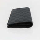 LOUIS VUITTON Damier Graphite Portefeuille Braza Wallet N62665 Auth am10217V-6