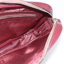CARTIER Must Line Shoulder Bag Leather Bordeaux Gold Auth am10220-19