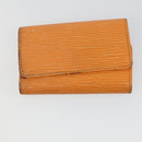 LOUIS VUITTON Epi Vernis Pass Case Key Case Wallet 5 Set Orange LV Auth am10223-13