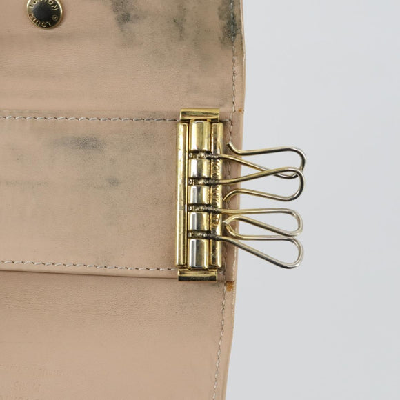 LOUIS VUITTON Epi Vernis Pass Case Key Case Wallet 5 Set Orange LV Auth am10223