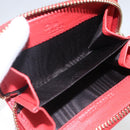 GUCCI GG Canvas Guccissima Coin Purse Leather Red Gold 324801 Auth am10224V-10