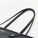 MCM Logogram Vicetos Tote Bag PVC Black Gold Auth am10225-8