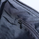 BURBERRY Nova Check Blue Label Shoulder Bag Nylon Black Silver Auth am10226V-17