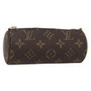 LOUIS VUITTON Monogram Papillon Pouch LV Auth am10232-1
