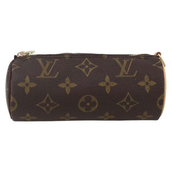 LOUIS VUITTON Monogram Papillon Pouch LV Auth am10232