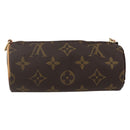 LOUIS VUITTON Monogram Papillon Pouch LV Auth am10232-2